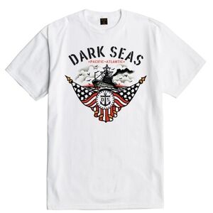 Dark‎ Seas Armada Boys Tee - White - Large